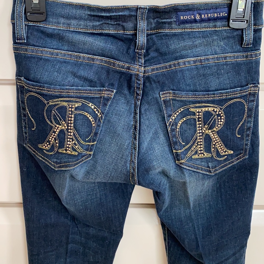 Rock and Republic Skinny Capri Jeans size 0